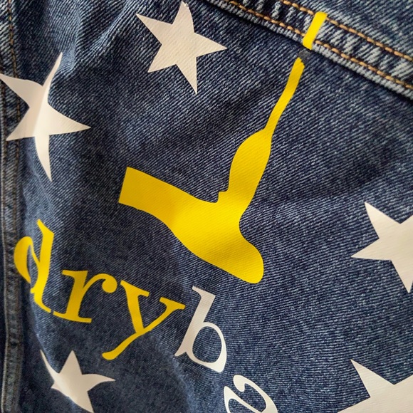 One of a kind drybar jean jacket - Picture 2 of 4